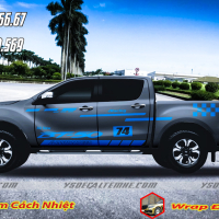 Tem xe Mazda BT50 Xám xanh BT_2627