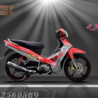 Tem trùm Sirius đỏ bạc Racingboy S_3588