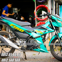 Tem trùm Candy cao cấp Satria Xanh ngọc S_3979