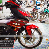 Tem xe Winner X Đỏ đen mẫu Rs  W_7277